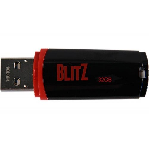Купити Накопичувач Patriot Blitz 32GB USB 3.1 (PSF32GBLZ3BUSB) Black - ціна в Києві, Львові, Вінниці, Хмельницькому, Франківську, Україні | інтернет-магазин TELEMART.UA фото