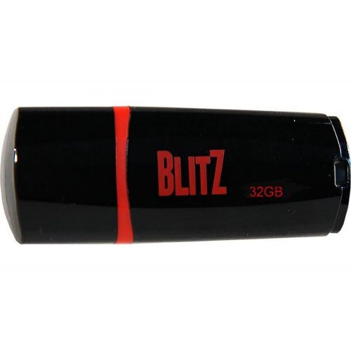 Купити Накопичувач Patriot Blitz 32GB USB 3.1 (PSF32GBLZ3BUSB) Black - ціна в Києві, Львові, Вінниці, Хмельницькому, Франківську, Україні | інтернет-магазин TELEMART.UA фото