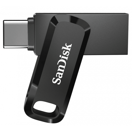 Накопичувач SanDisk Ultra Dual Drive Go 32GB USB Type-C (SDDDC3-032G-G46) Black купити в Україні: Київ, Львів, Хмельницький, Тернопіль, Івано-Франківськ | Низька ціна, відгуки, характеристики від TELEMART фото