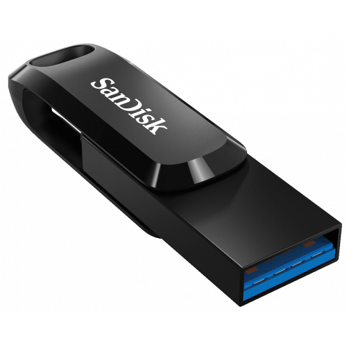 Накопичувач SanDisk Ultra Dual Drive Go 32GB USB Type-C (SDDDC3-032G-G46) Black купити в Україні: Київ, Львів, Хмельницький, Тернопіль, Івано-Франківськ | Низька ціна, відгуки, характеристики від TELEMART фото