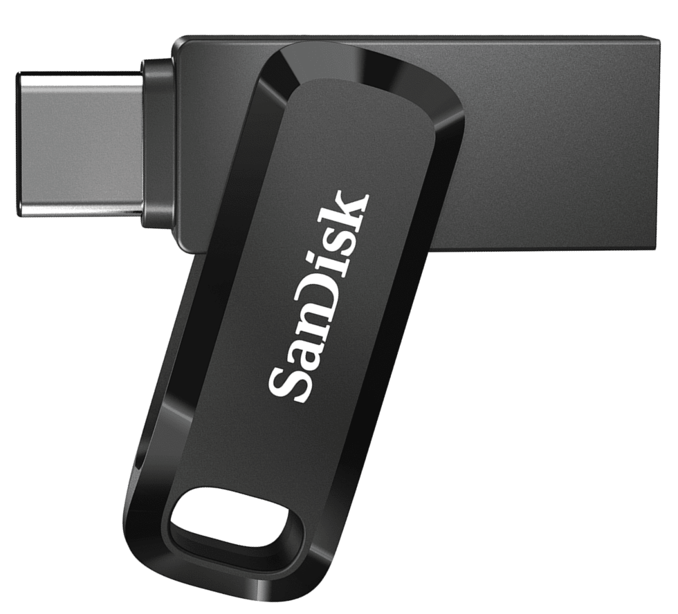 Sandisk ultra dual drive go usb type c обзор