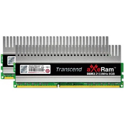 Продати ОЗП Transcend aXeRam DDR3 16GB (2X8GB) 2133Mhz (TX2133KLH-16GK) за Trade-In у інтернет-магазині Телемарт - Київ, Дніпро, Україна фото