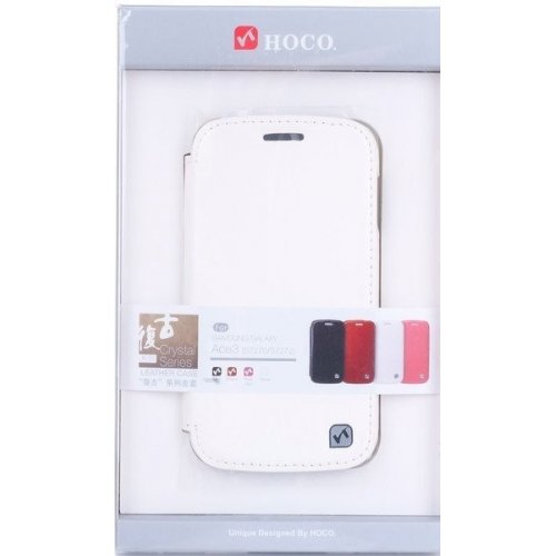 Чохол Чехол HOCO Samsung Galaxy Ace 3 S7272 Crystal series HSL064 White купити в Україні | Telemart фото