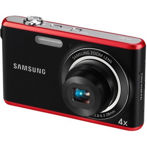 Купить Цифровые фотоаппараты Samsung PL90 Black Red - цена в Харькове, Киеве, Днепре, Одессе
в интернет-магазине Telemart фото