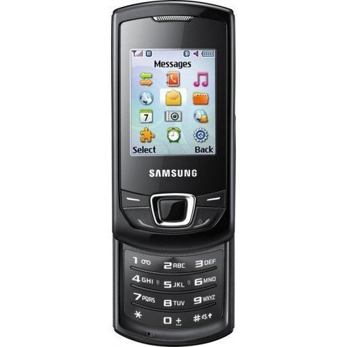 Купить Мобильный телефон Samsung E2550 Monte Slider Strong Black - цена в Харькове, Киеве, Днепре, Одессе
в интернет-магазине Telemart фото