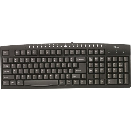 Купить Клавиатура Trust Camiva Multimedia Keyboard - цена в Харькове, Киеве, Днепре, Одессе
в интернет-магазине Telemart фото