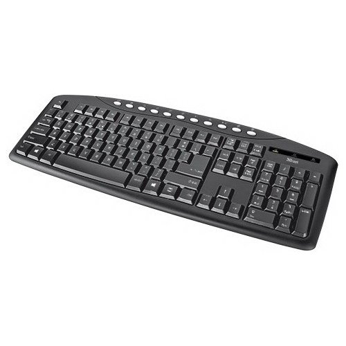 Купить Клавиатура Trust Eyso Multimedia Keyboard - цена в Харькове, Киеве, Днепре, Одессе
в интернет-магазине Telemart фото