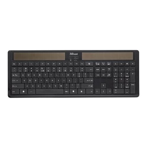 Купить Клавиатура Trust Helios Wireless Solar Keyboard - цена в Харькове, Киеве, Днепре, Одессе
в интернет-магазине Telemart фото
