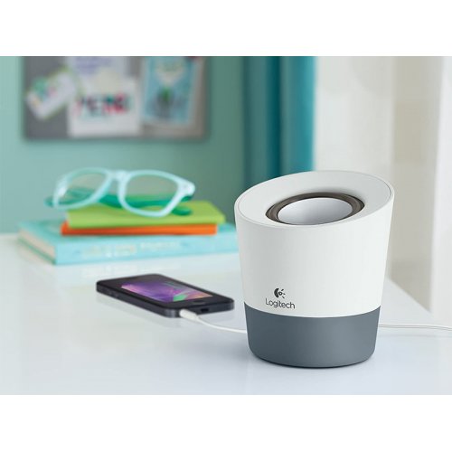 Купити Акустична система Logitech Multimedia Speaker Z50 Dolphin Gray - ціна в Києві, Львові, Вінниці, Хмельницькому, Франківську, Україні | інтернет-магазин TELEMART.UA фото