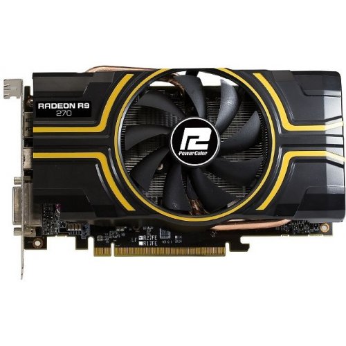 Продати Відеокарта PowerColor Radeon R9 270 Overclocked 2048MB (AXR9 270 2GBD5-TDHE/OC) за Trade-In у інтернет-магазині Телемарт - Київ, Дніпро, Україна фото