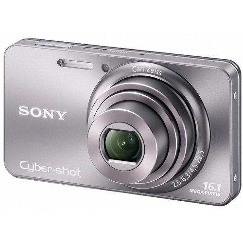 Купити Цифрові фотоапарати Sony Cyber-shot DSC-W570 Silver - ціна в Києві, Львові, Вінниці, Хмельницькому, Франківську, Україні | інтернет-магазин TELEMART.UA фото