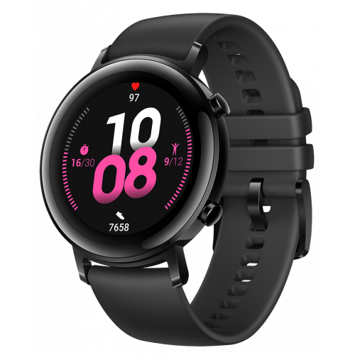Купить Умные часы Huawei Watch GT 2 Sport 42 mm Black - цена в Харькове, Киеве, Днепре, Одессе
в интернет-магазине Telemart фото