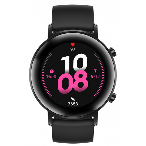 Купить Умные часы Huawei Watch GT 2 Sport 42 mm Black - цена в Харькове, Киеве, Днепре, Одессе
в интернет-магазине Telemart фото