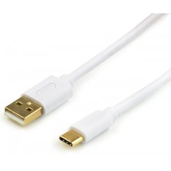 Кабель ATcom USB 2.0 AM-USB Type-C 1.8m (13427) White