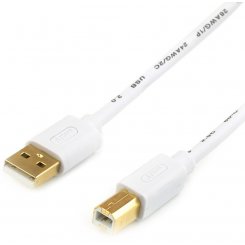 Кабель ATcom USB 2.0 AM-BM 0.8m (14370) White