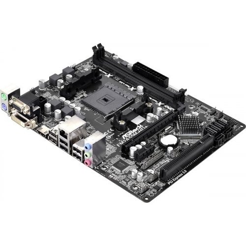 Продати Материнська плата AsRock FM2A55M-HD+ (FM2+, AMD A55) за Trade-In у інтернет-магазині Телемарт - Київ, Дніпро, Україна фото