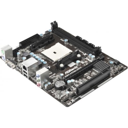 Продать Материнская плата AsRock FM2A55M-VG3+ (FM2+, AMD A55) по Trade-In интернет-магазине Телемарт - Киев, Днепр, Украина фото
