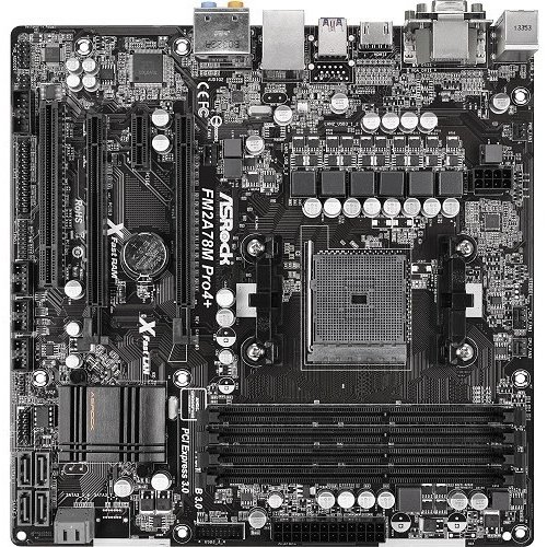 Продати Материнська плата AsRock FM2A78M PRO4+ (FM2+, AMD A78) за Trade-In у інтернет-магазині Телемарт - Київ, Дніпро, Україна фото