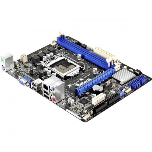 Продать Материнская плата AsRock H61M-IDE (s1155, Intel H61) по Trade-In интернет-магазине Телемарт - Киев, Днепр, Украина фото