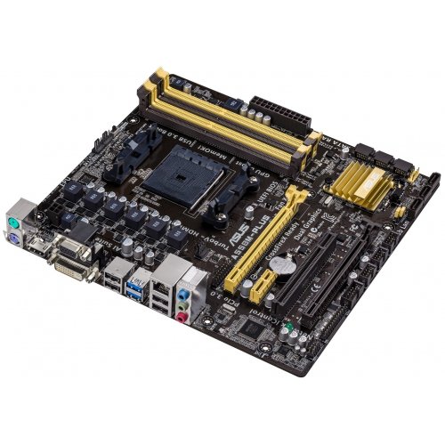 Продать Материнская плата Asus A55BM-PLUS (FM2+, AMD A55) по Trade-In интернет-магазине Телемарт - Киев, Днепр, Украина фото