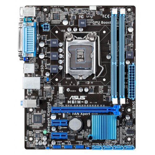 Продать Материнская плата Asus H61M-D (s1155, Intel H61) по Trade-In интернет-магазине Телемарт - Киев, Днепр, Украина фото