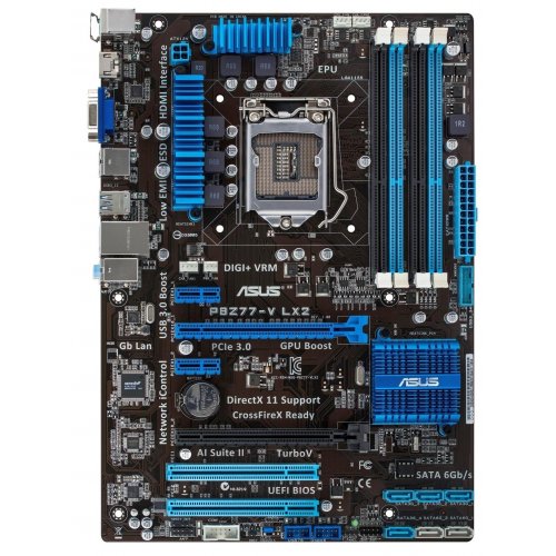 Продати Материнська плата Asus P8Z77-V LX2/C/SI OEM (s1155, Intel Z77) за Trade-In у інтернет-магазині Телемарт - Київ, Дніпро, Україна фото