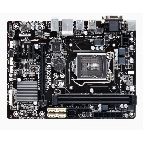 Продати Материнська плата Gigabyte GA-B85M-DS3H (s1150, Intel B85) за Trade-In у інтернет-магазині Телемарт - Київ, Дніпро, Україна фото
