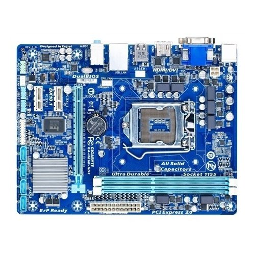 Продати Материнська плата Gigabyte GA-H61M-HD2 OEM (s1155, Intel H61) за Trade-In у інтернет-магазині Телемарт - Київ, Дніпро, Україна фото