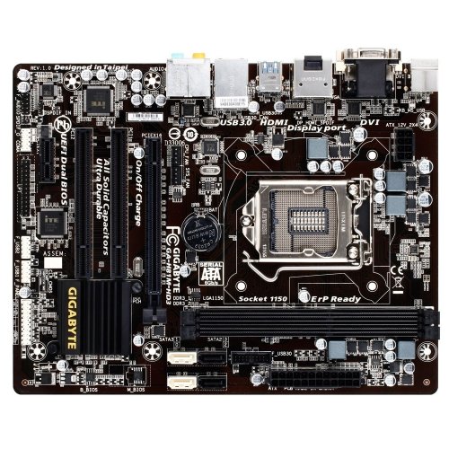 Продать Материнская плата Gigabyte GA-H81M-HD3 (s1150, Intel H81) по Trade-In интернет-магазине Телемарт - Киев, Днепр, Украина фото