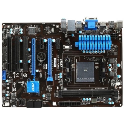 Продати Материнська плата MSI A78-G41 PC MATE (FM2+, AMD A78) за Trade-In у інтернет-магазині Телемарт - Київ, Дніпро, Україна фото