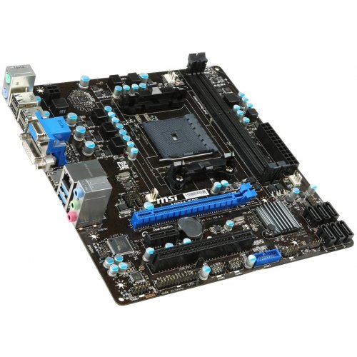 Продать Материнская плата MSI A78M-E35 (FM2+, AMD A78) по Trade-In интернет-магазине Телемарт - Киев, Днепр, Украина фото