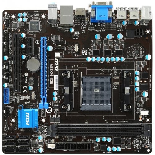 Продати Материнська плата MSI A88XM-E35 (FM2+, AMD A88X) за Trade-In у інтернет-магазині Телемарт - Київ, Дніпро, Україна фото