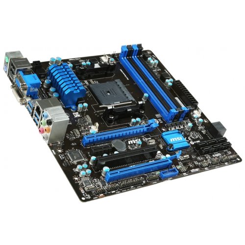 Продати Материнська плата MSI A88XM-E45 (FM2+, AMD A88X) за Trade-In у інтернет-магазині Телемарт - Київ, Дніпро, Україна фото