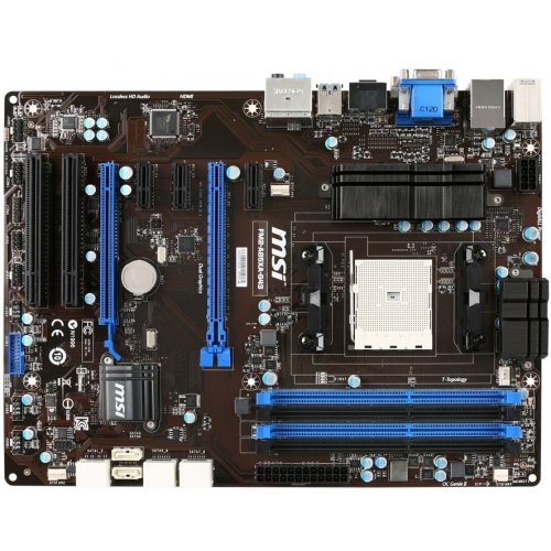 Продати Материнська плата MSI FM2-A85XA-G43 (FM2, AMD A85X) за Trade-In у інтернет-магазині Телемарт - Київ, Дніпро, Україна фото