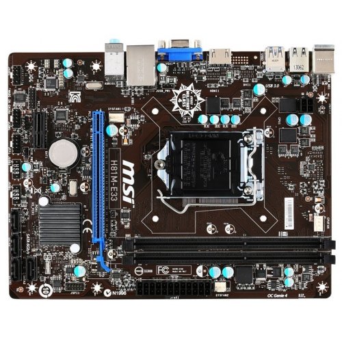 Продать Материнская плата MSI H81M-E33 OEM (s1150, Intel H81) по Trade-In интернет-магазине Телемарт - Киев, Днепр, Украина фото