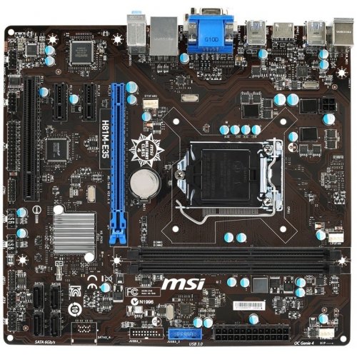Продати Материнська плата MSI H81M-E35 (s1150, Intel H81) за Trade-In у інтернет-магазині Телемарт - Київ, Дніпро, Україна фото