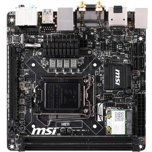 Продати Материнська плата MSI H87I (s1150, Intel H87) за Trade-In у інтернет-магазині Телемарт - Київ, Дніпро, Україна фото