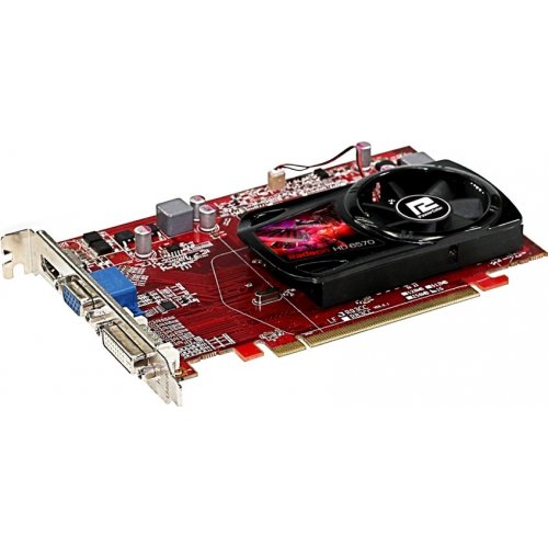 Продать Видеокарта PowerColor Radeon HD6570 1024MB (AX6570 1GBD3-HE) по Trade-In интернет-магазине Телемарт - Киев, Днепр, Украина фото