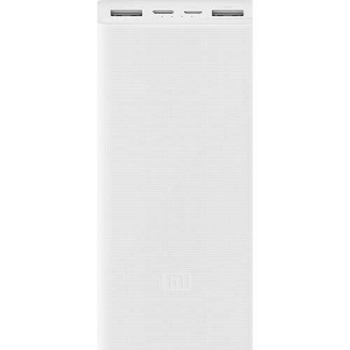 

Xiaomi Mi Power Bank 3 20000mAh Fast Charge White