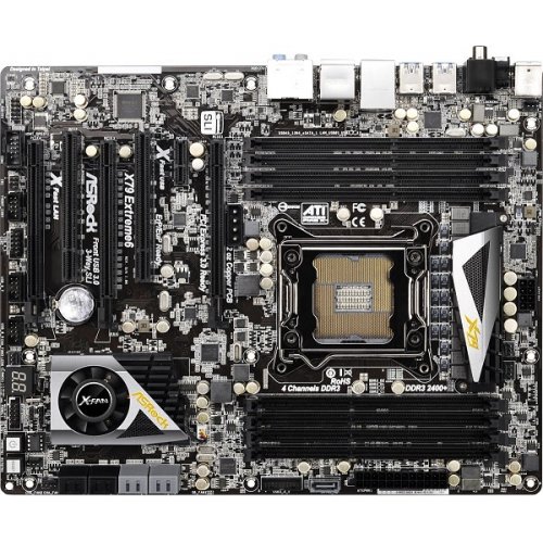 Продать Материнская плата AsRock X79 EXTREME6 (s2011, Intel X79) по Trade-In интернет-магазине Телемарт - Киев, Днепр, Украина фото
