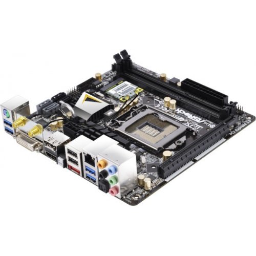 Продать Материнская плата AsRock Z77E-ITX (s1155, Intel Z77) по Trade-In интернет-магазине Телемарт - Киев, Днепр, Украина фото