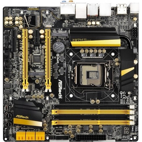 Продати Материнська плата AsRock Z87M OC FORMULA (s1150, Intel Z87) за Trade-In у інтернет-магазині Телемарт - Київ, Дніпро, Україна фото