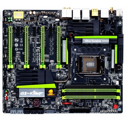 Продать Материнская плата Gigabyte G1.Sniper 5 (s1150, Intel Z87) по Trade-In интернет-магазине Телемарт - Киев, Днепр, Украина фото