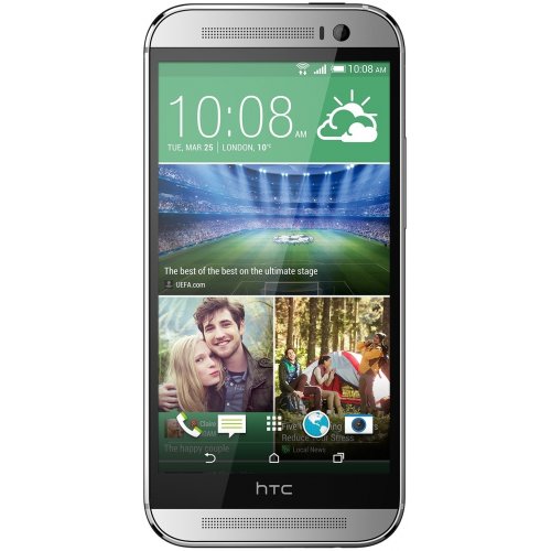 Купить Смартфон HTC One M8 16GB Silver - цена в Харькове, Киеве, Днепре, Одессе
в интернет-магазине Telemart фото
