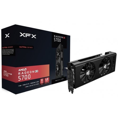 Продать Видеокарта XFX Radeon RX 5700 DD Ultra 8192MB (RX-57XL828D6) по Trade-In интернет-магазине Телемарт - Киев, Днепр, Украина фото