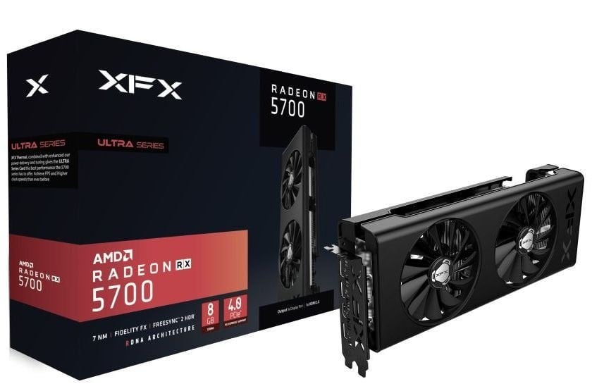Продать Видеокарта XFX Radeon RX 5700 DD Ultra 8192MB (RX-57XL8LBD6) по ...