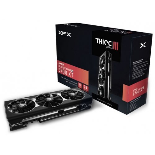 Продать Видеокарта XFX Radeon RX 5700 XT THICC III Ultra 8192MB (RX-57XT838D8) по Trade-In интернет-магазине Телемарт - Киев, Днепр, Украина фото