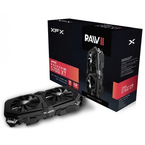 Продати Відеокарта XFX Radeon RX 5700 XT RAW II 8192MB (RX-57XT8OFF6) за Trade-In у інтернет-магазині Телемарт - Київ, Дніпро, Україна фото