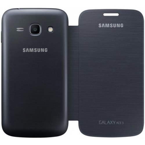 Чохол Чехол Samsung Flip Cover для Galaxy Ace 3 S7272 (EF-FS727BBEGWW) Black купити в Україні | Telemart фото