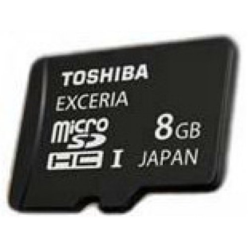 Карта памяти Toshiba microSDHC 8GB Class 10 UHS-I (с адаптером) (SD-C008UHS1(BL5A) купить в Украине | Telemart фото